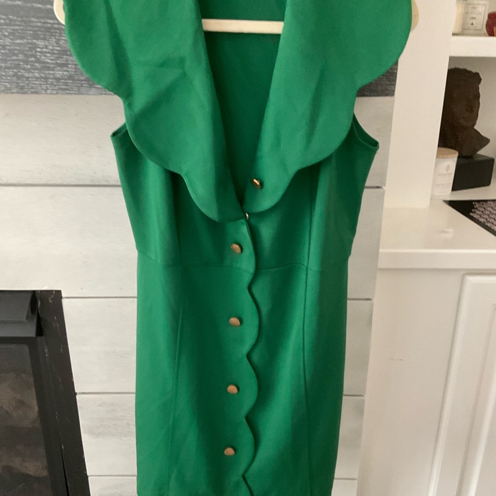 Amazon Green Sleeveless Dress